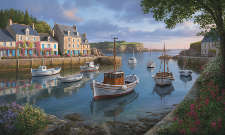 Quels sont les petits ports de caractère à découvrir en Bretagne ?